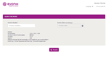 Tablet Screenshot of accounts-payable.evonik.com